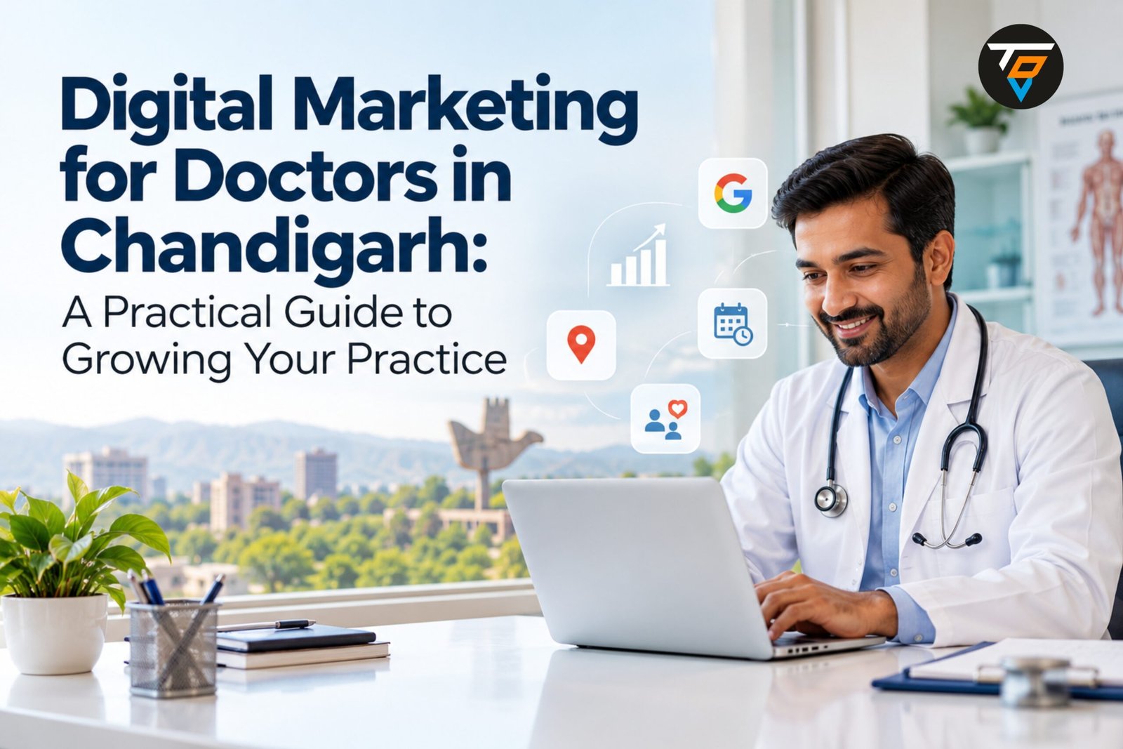 Digital Marketing for Doctors in Chandigarh: A Practical Guide to Growing Your Practice